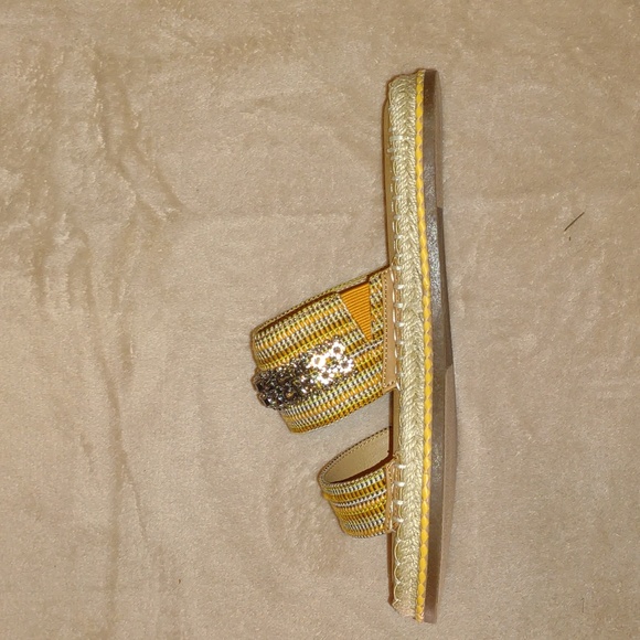 ๐ฃCROWN VINTAGE ๐ซMiyan Espadrilles Sandals in Merigold/Quicksand footwear - Picture 12 of 15
